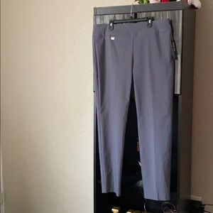 Alfani Gray Skinny Leg Gray Pant